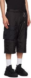 Moncler Genius 1 Moncler Pharrell Williams Black Cargo Pants