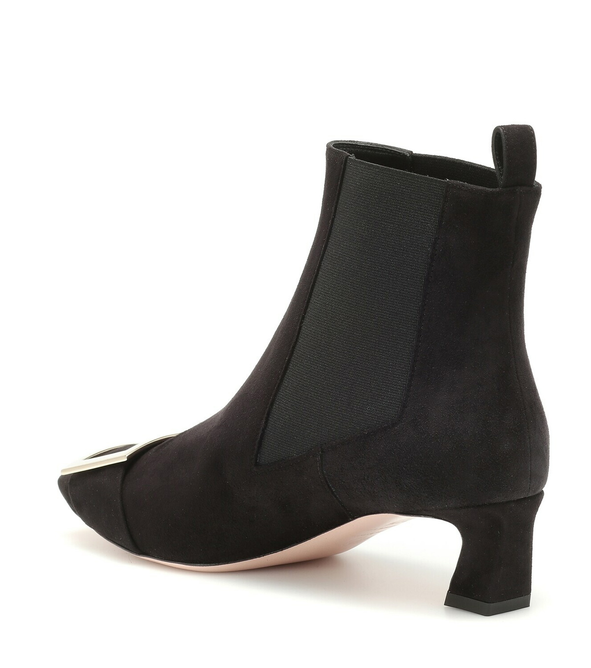Roger Vivier Chelsea Trompette suede ankle boots