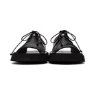 Marsell Black Gomme Sanpomice Lace-Up Sandals