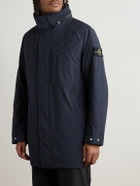 Stone Island - Logo-Appliquéd SHELL-R_e.dye® PrimaLoft® Coat - Blue