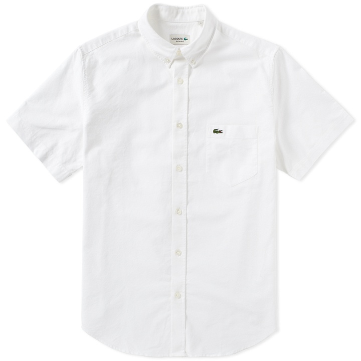 Photo: Lacoste Short Sleeve Button Down Oxford Shirt