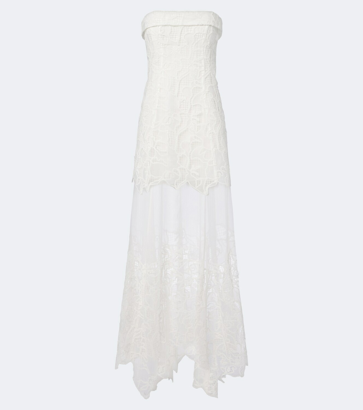 Simkhai Rennis organza bustier gown