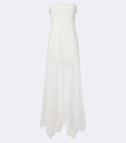 Simkhai Rennis organza bustier gown