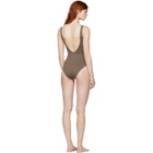 Her Line Brown Ester One-Piece Swimsuit