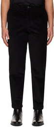 PS by Paul Smith Black Pleated Trousers