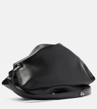 McQueen Manta Small leather clutch