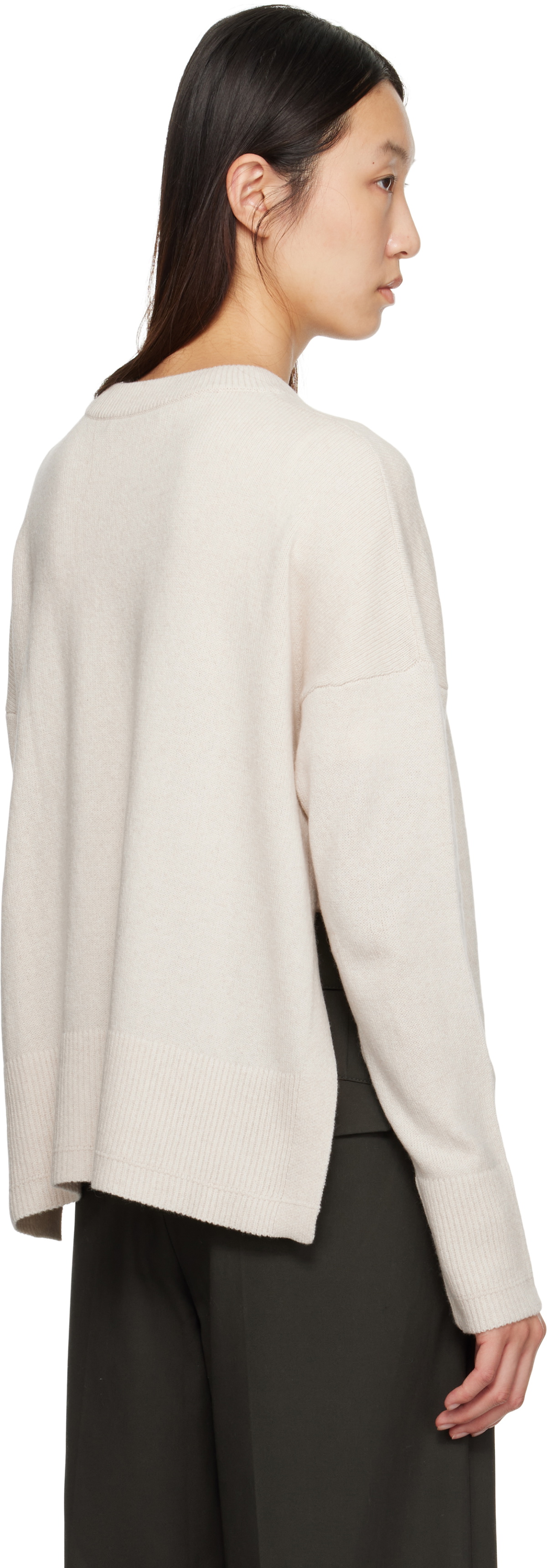 Maria McManus Beige Swing Sweater