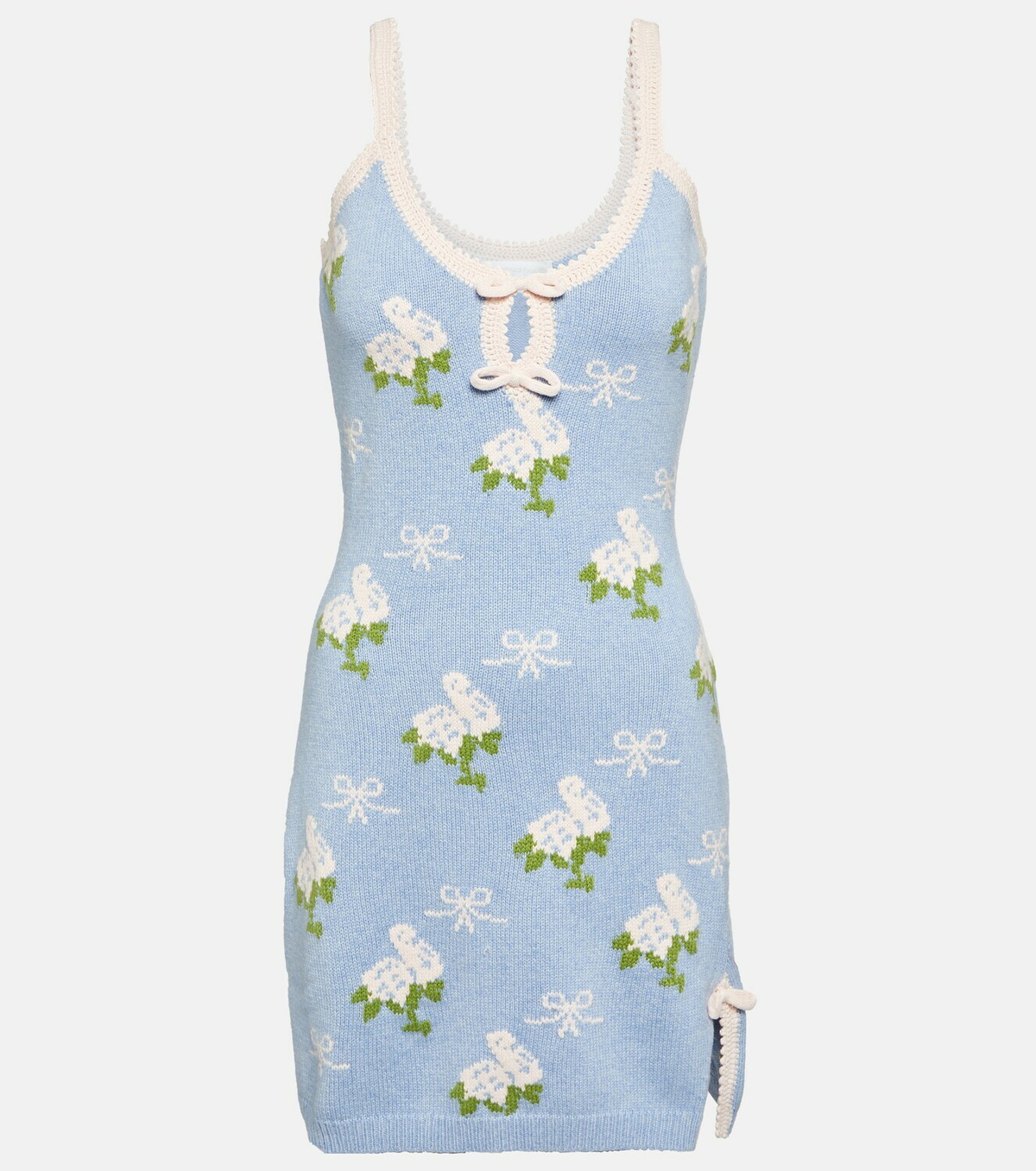 forest green knit dress CRISTOS KNIT DRESS