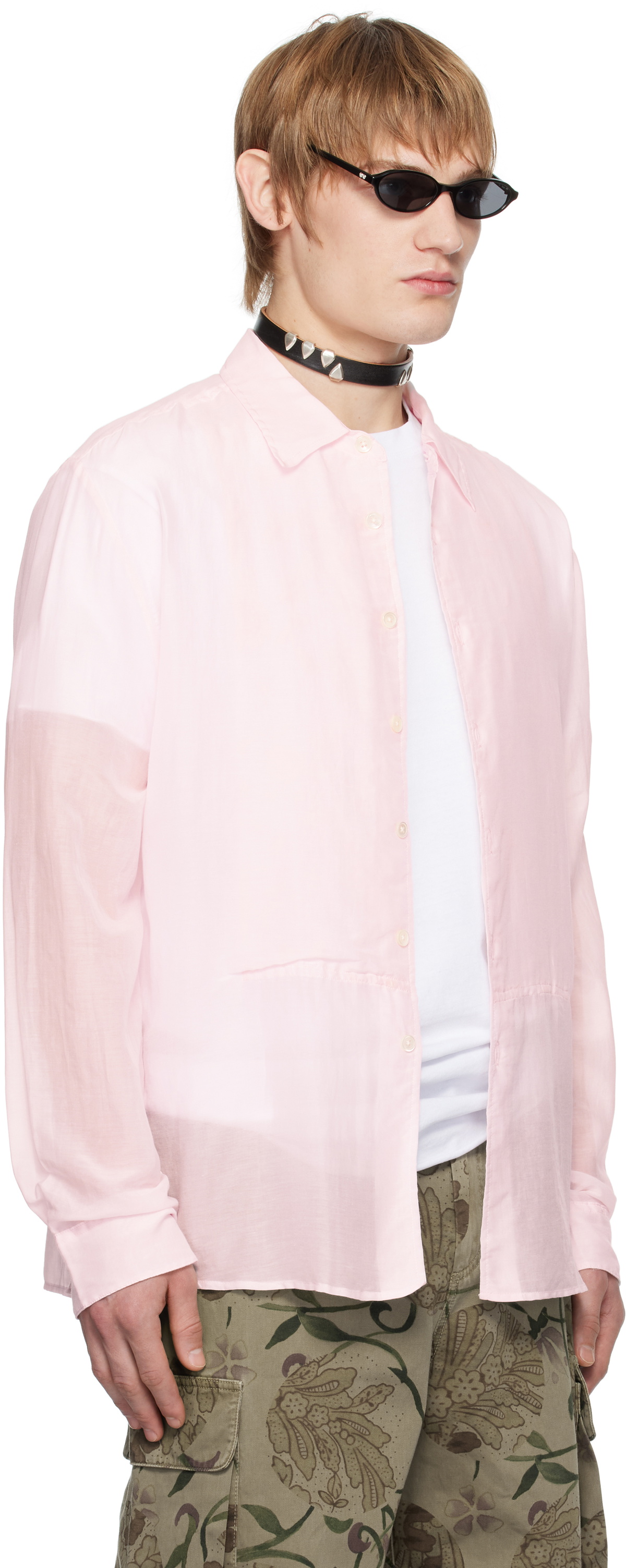 OUR LEGACY Pink Adorn Shirt Our Legacy