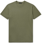 TOM FORD - Lyocell and Cotton-Blend Jersey T-Shirt - Green
