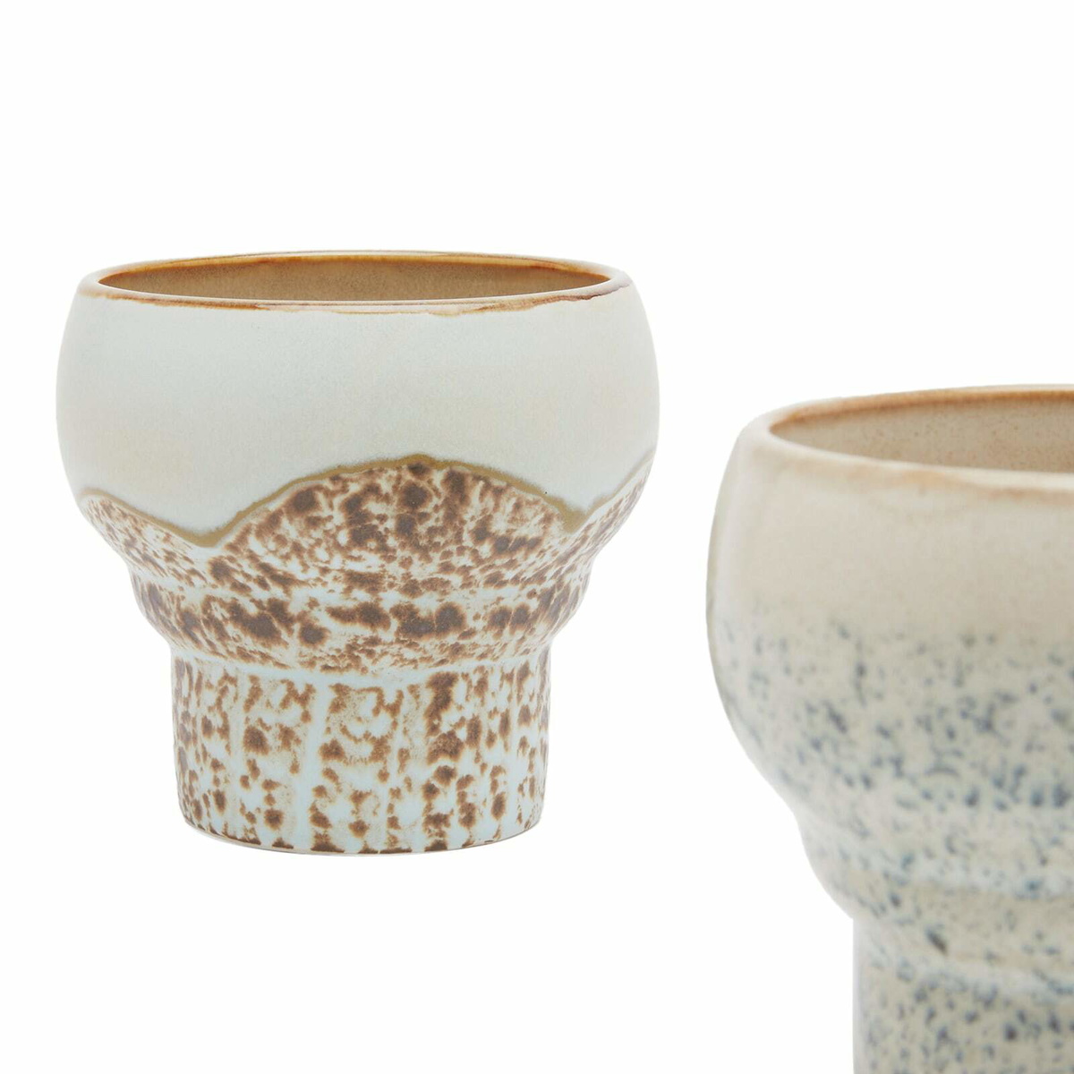 HKLiving Lungo Mugs - Set of 2 in Coral 