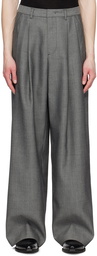 System Gray Pleated Trousers