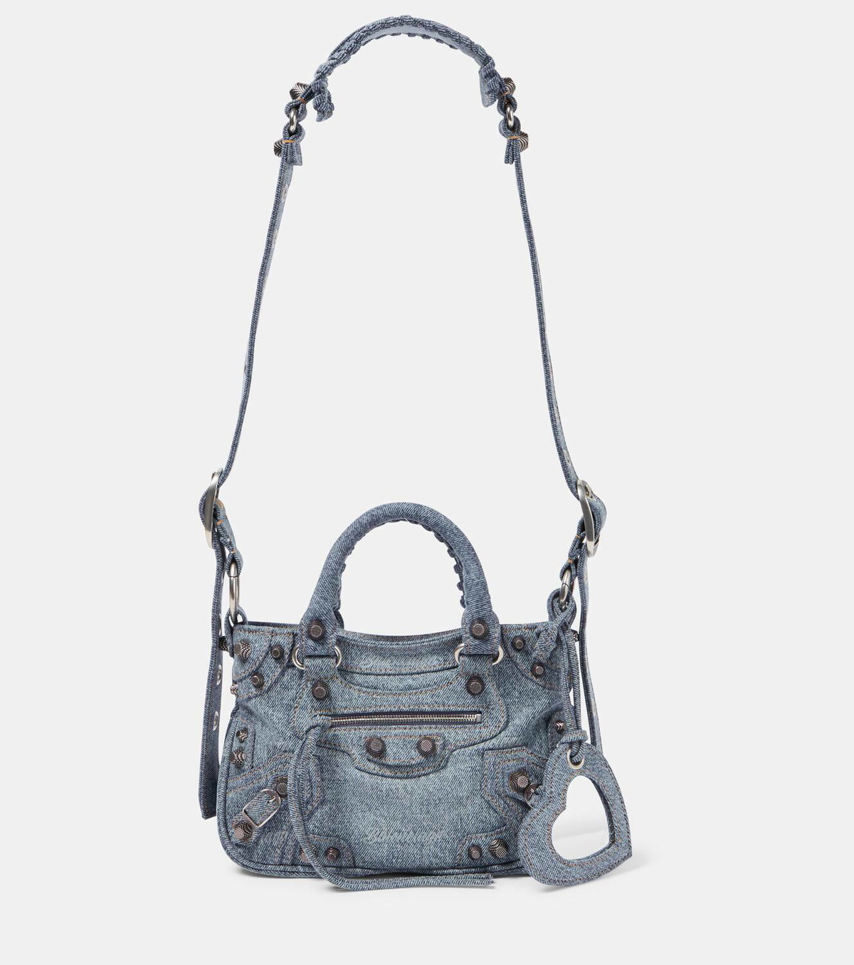 Balenciaga Neo Cagole Small denim tote bag Balenciaga