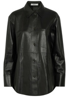 Joseph Penna Leather Jacket Black