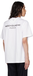 Wooyoungmi White Printed T-Shirt