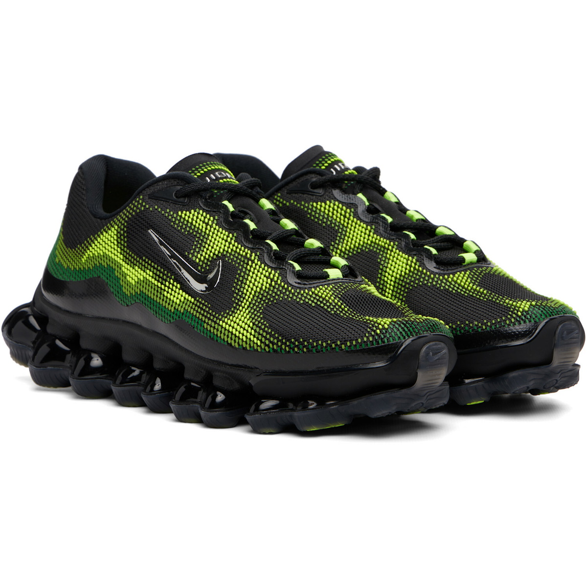 Nike Black & Green Air Liquid Max Sneakers