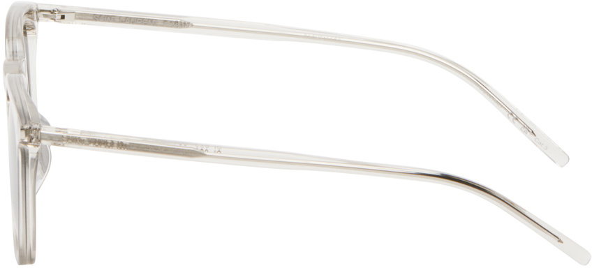 Saint Laurent Transparent Round Sunglasses Saint Laurent display picture 2