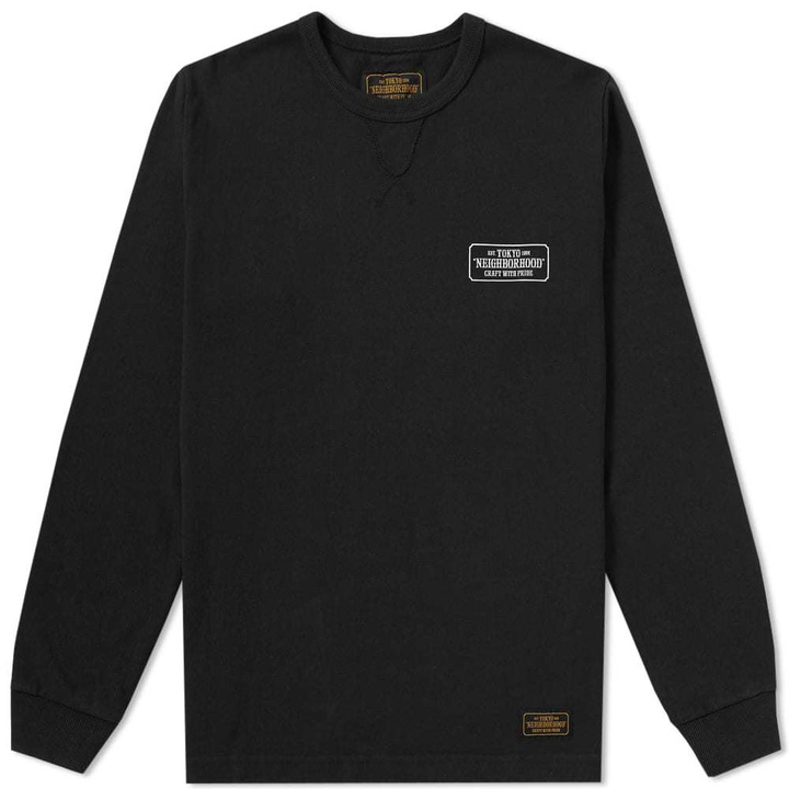 Photo: Neighborhood Long Sleeve C.W.P. Tee Black