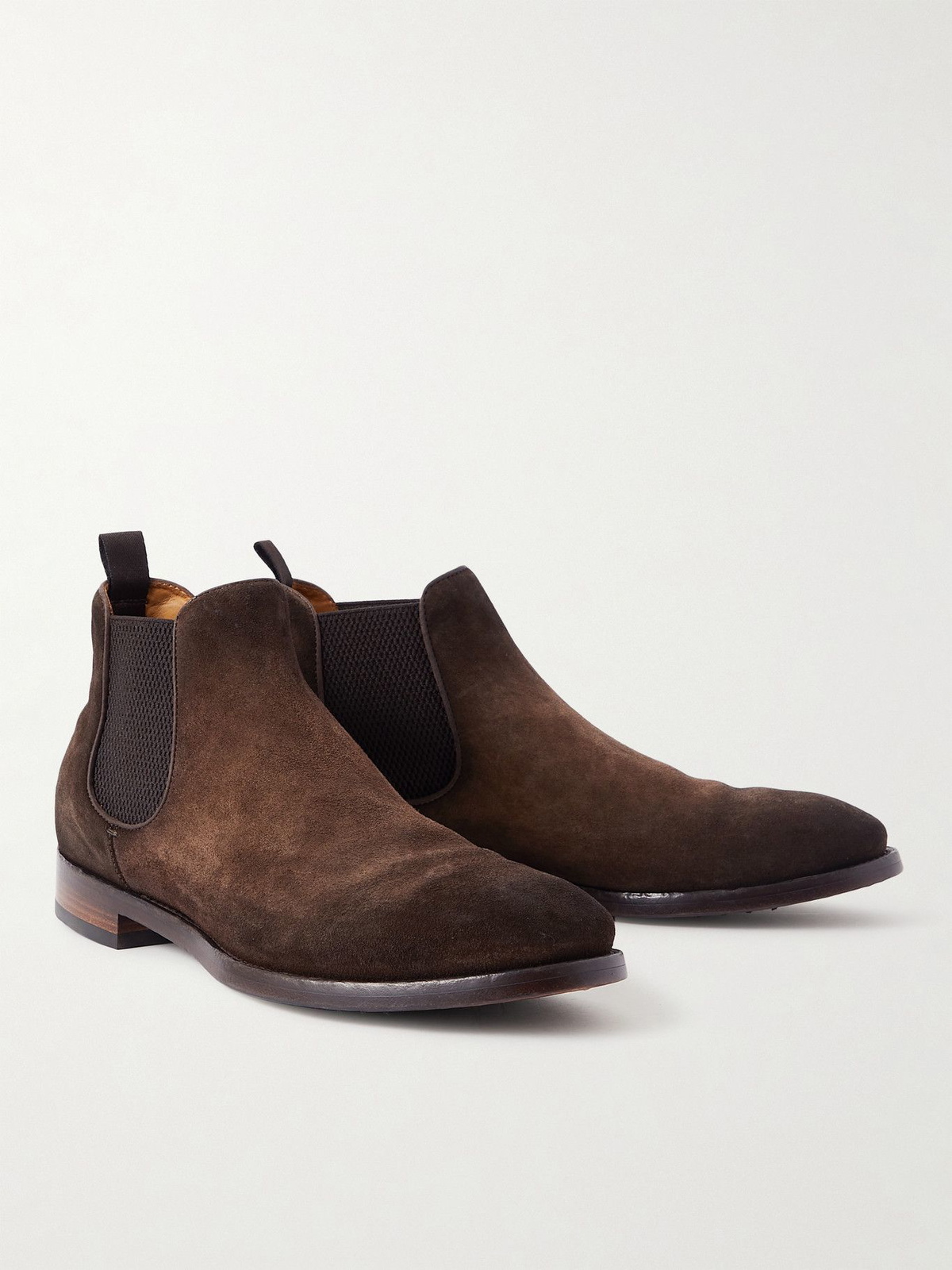 OFFICINE CREATIVE - Providence Suede Chelsea Boots - Brown Officine ...