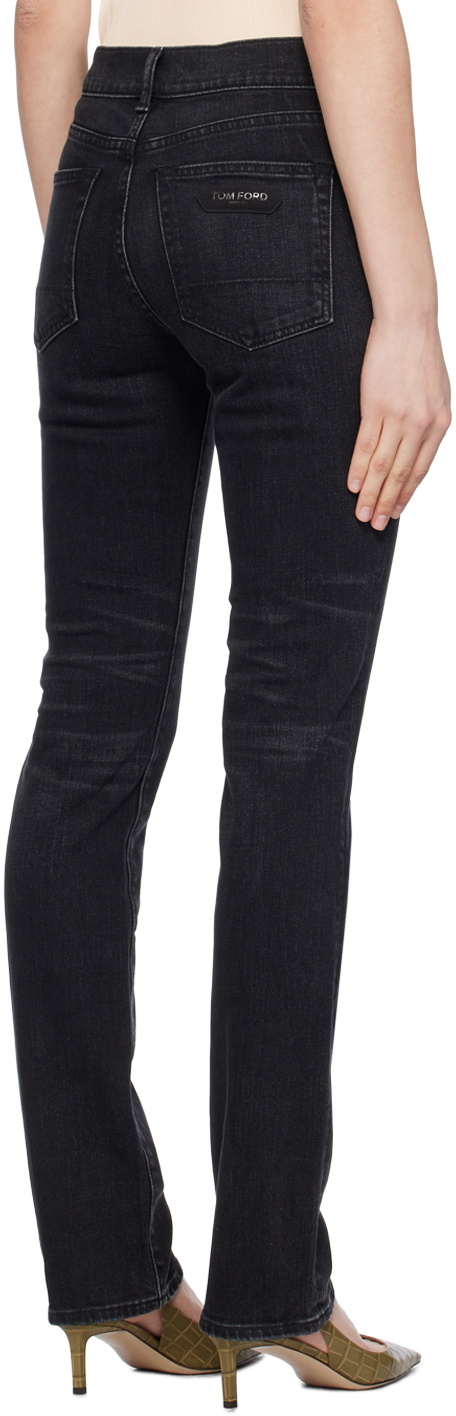 TOM FORD Black Straight Jeans