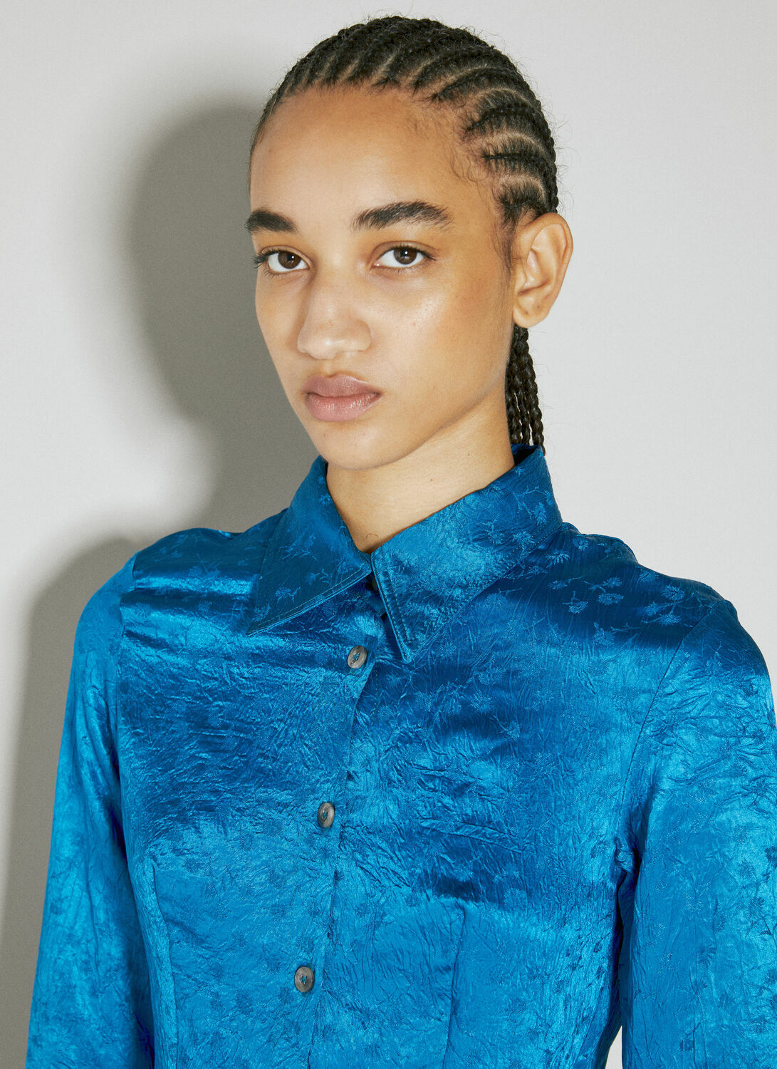 Song for the Mute Crinkle Fitted Shirt