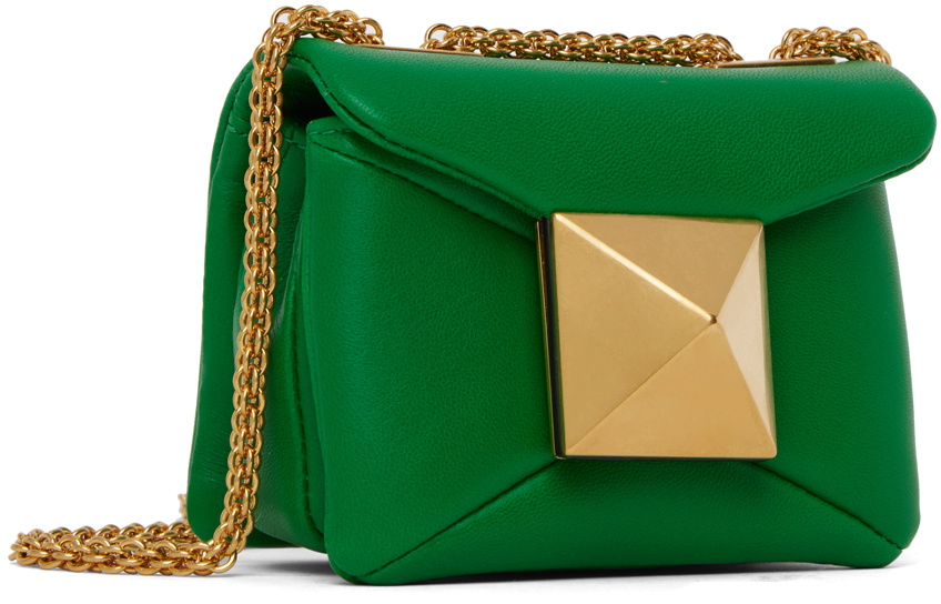 Valentino Garavani Green Micro One Stud Bag Valentino Garavani Valentino Garavani Green Micro One Stud Bag Valentino Garavani
