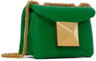 Valentino Garavani Green Micro One Stud Bag