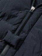 Moncler Genius - JW Anderson Donard Logo-Appliquéd Quilted Shell Hooded Down Jacket - Blue