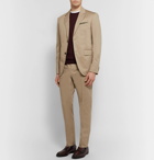 Berluti - Beige Slim-Fit Stretch-Cotton Gabardine Suit Jacket - Men - Sand