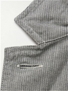 Massimo Alba - Florida Convertible-Collar Cotton and Linen-Blend Overshirt - Gray