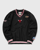 Mitchell & Ness Nba Classic Nylon Pullover Vintage Logo Chicago Bulls Black - Mens - Sweatshirts/Team Sweats