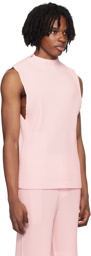 HOMME PLISSÉ ISSEY MIYAKE Pink Monthly Color May Tank Top