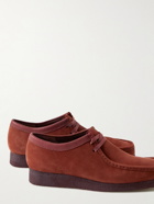 Clarks Originals - Wallabee Low Nubuck Desert Boots - Red