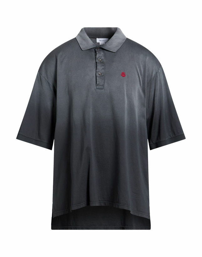 Photo: Mcqueen Mens Polo shirt in Grey