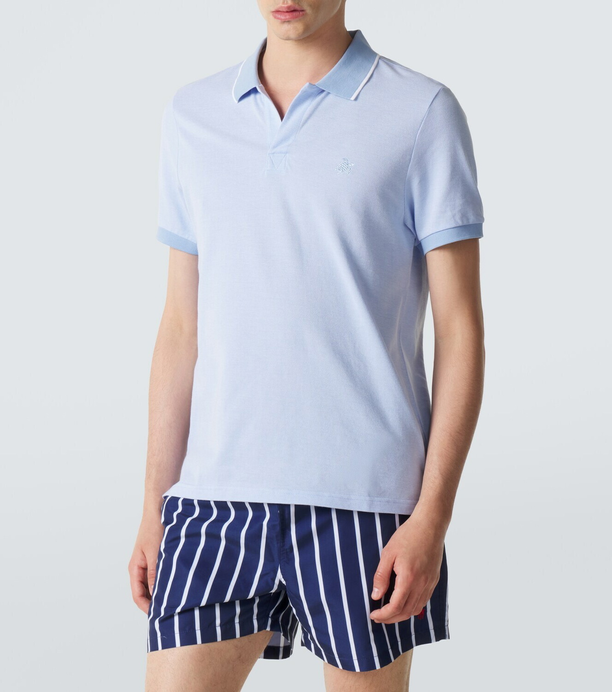 Vilebrequin Cotton piqué polo shirt