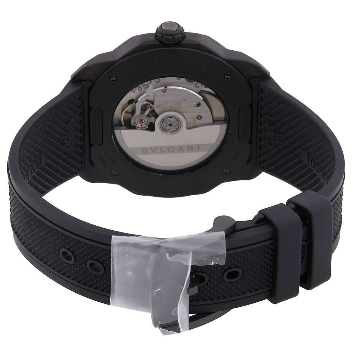 Bvlgari Octo Roma Chronograph Automatic Black Dial Mens Watch 103932