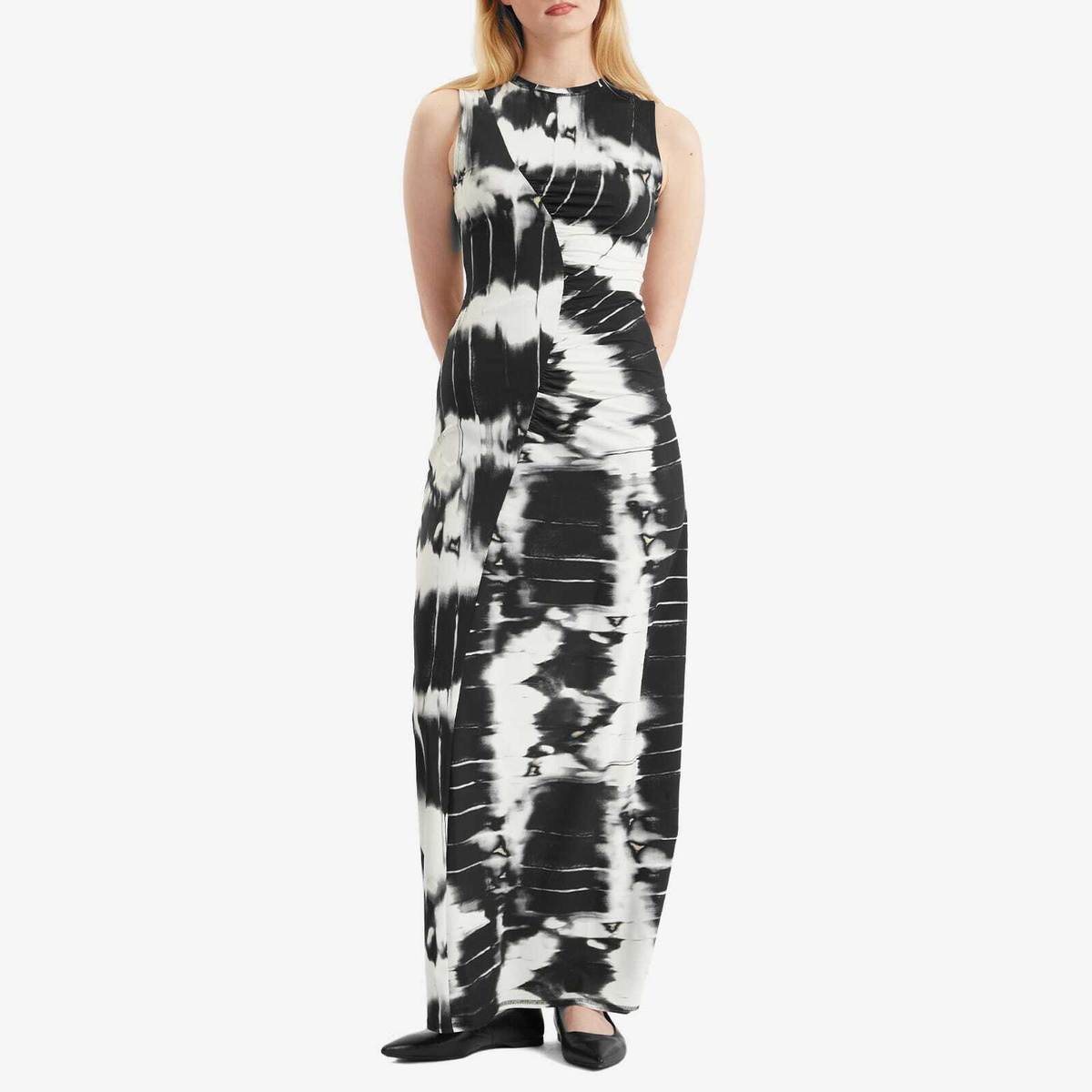 Samsøe Samsøe Women's Saandreas Maxi Dress in Windows Black