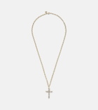 Sydney Evan 14kt gold (585/1000) pendant necklace with diamonds