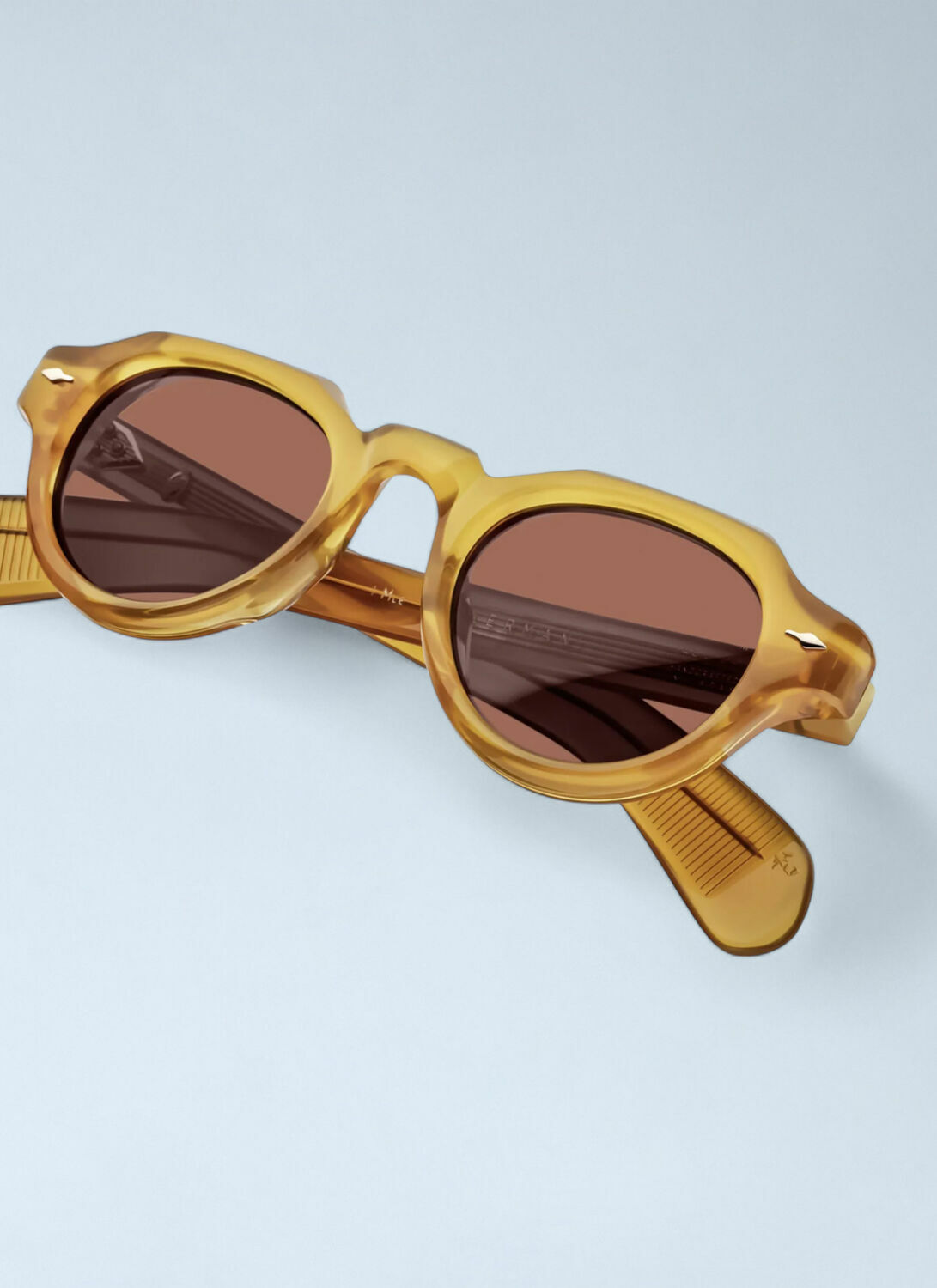 Jacques Marie Mage Kellerman Round Sunglasses