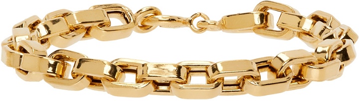 Photo: Ernest W. Baker Gold Chain Link Bracelet