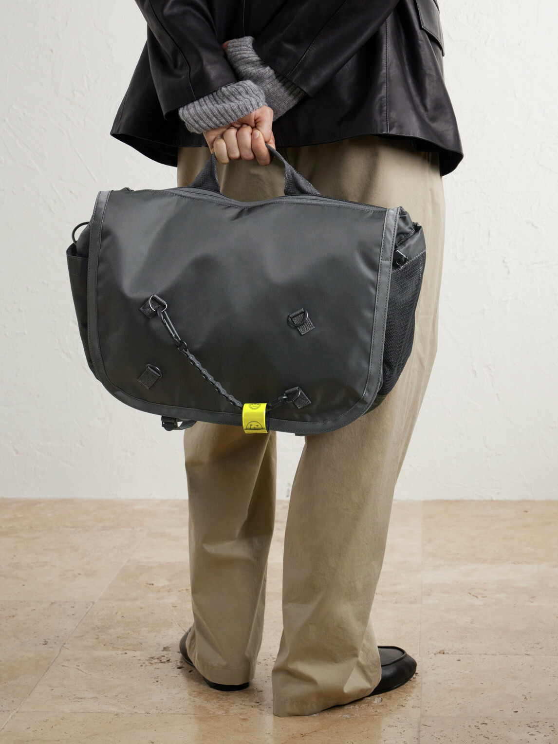 Porter-Yoshida and Co - Ride Shell Messenger Bag - Gray