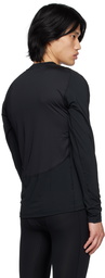 adidas Originals Black Techfit Training Long Sleeve T-Shirt