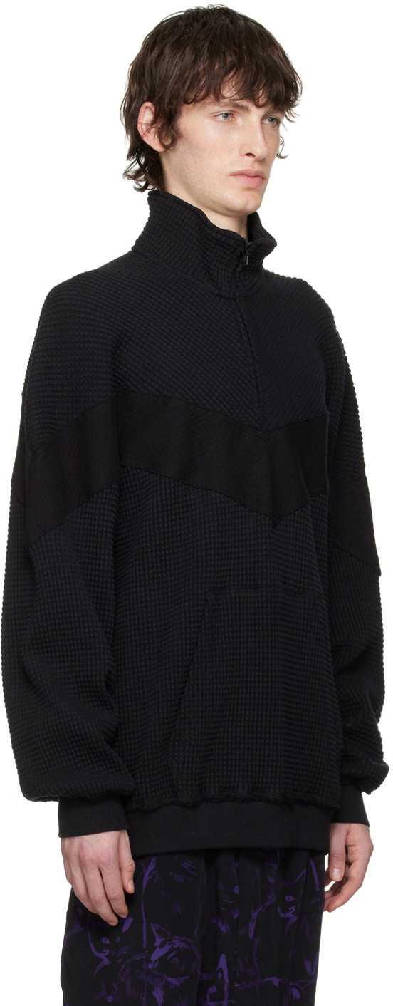 Y's Black Baby Sweater