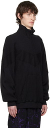 Y's Black Baby Sweater