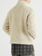 ERL - Fleece Half-Zip Sweatshirt - Neutrals