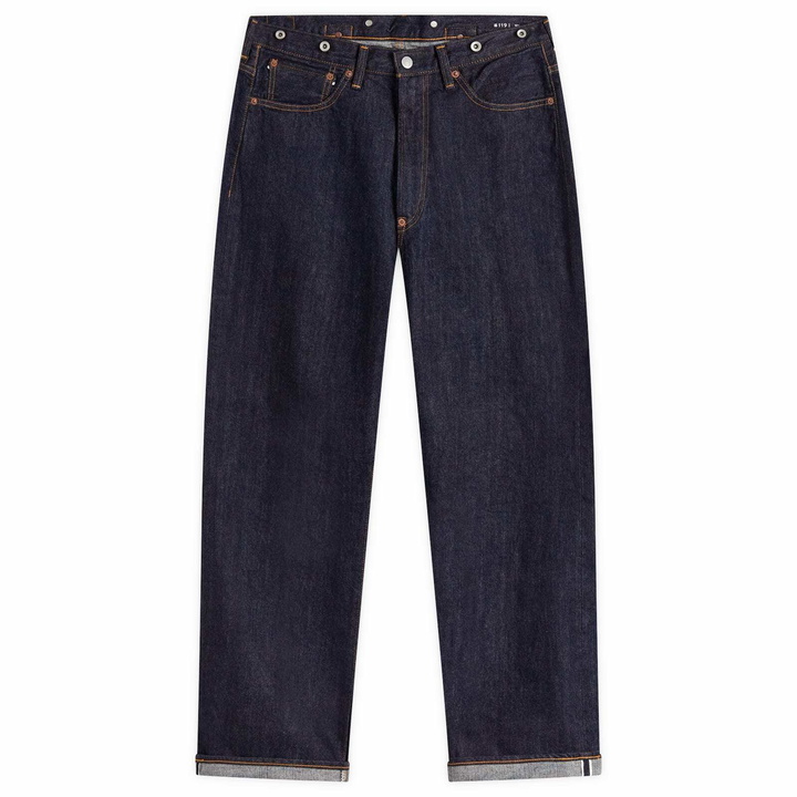 Photo: Ordinary Fits Men's 119 Wide Jean in One Wash Indigo