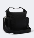 Prada Re-Nylon leather-trimmed shoulder bag