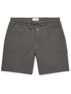 MR P. - Loopback Cotton-Jersey Drawstring Shorts - Gray - XS