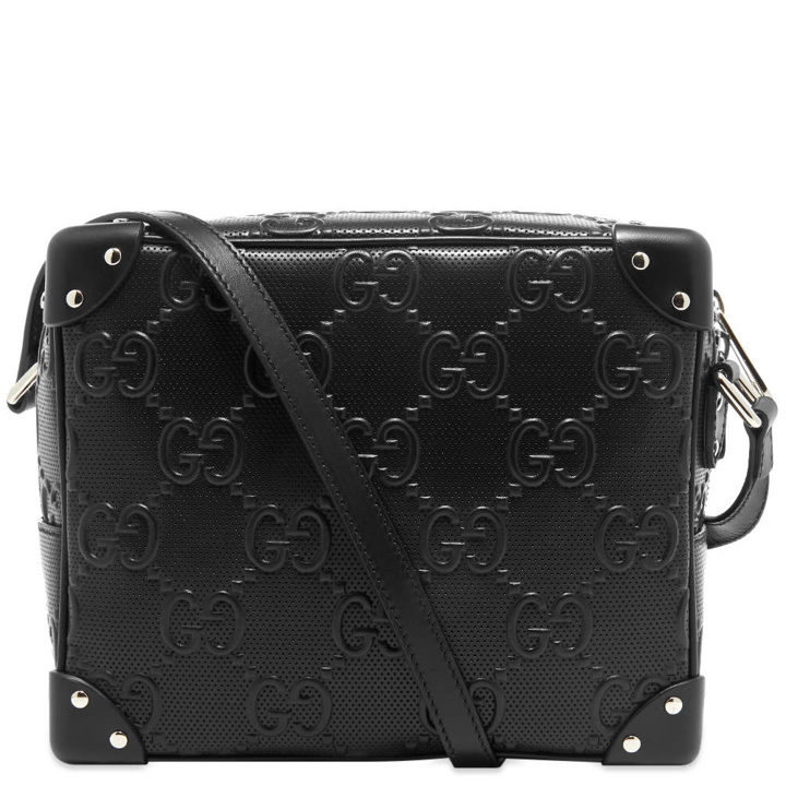 Photo: Gucci GG Embossed Messenger Bag