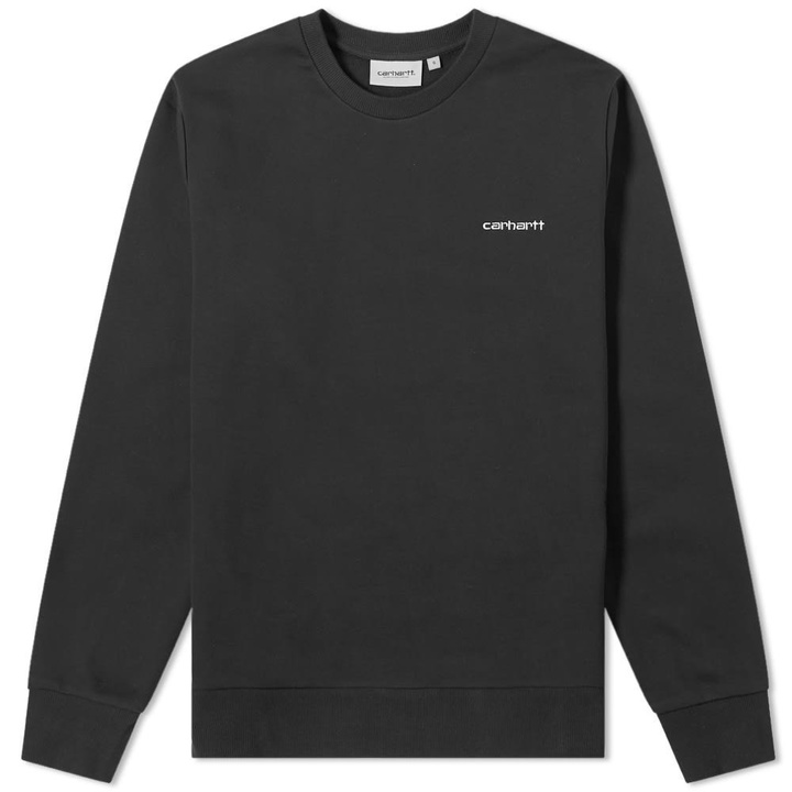 Photo: Carhartt WIP Script Embroidery Sweat